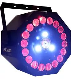 ALGAM LIGHTING - COMBO 3-EN-1 SOLEIL, STROBOSCOPE, LASER