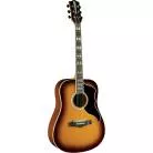 EKO - GUITARE DREADNOUGHT ELECTRO HONEY BURST