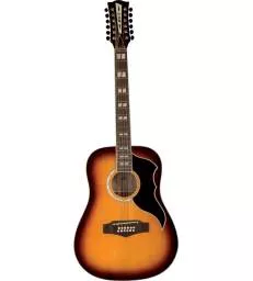 EKO - GUITARE DREADNOUGHT 12 CORDES HONEY BURST