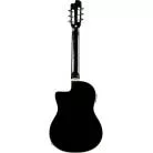 EKO - GUITARE NYLON CUTAWAY ELECTRO SEE THROUGH BLACK