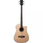 EKO - GUITARE DREADNOUGHT BASSE CUTAWAY ELECTRO NATURAL