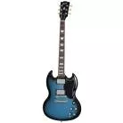 GIBSON - SG STANDARD '61 STOP BAR PELHAM BLUE BURST