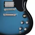 GIBSON - SG STANDARD '61 STOP BAR PELHAM BLUE BURST