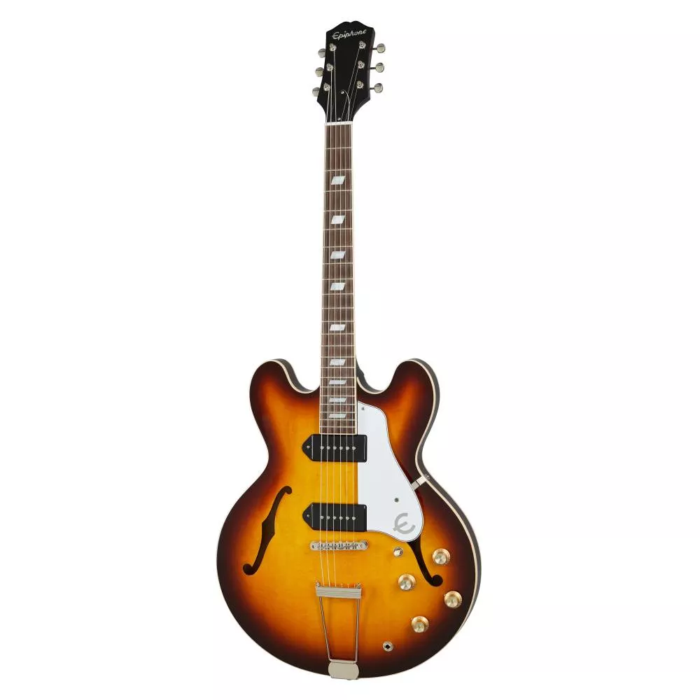 Epiphone - Usa Casino Left-handed Vintage Burst Guitare Electrique