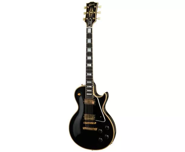 GIBSON - 1957 LES PAUL CUSTOM REISSUE 2-PICKUP VOS EBONY GIBSON - 1957 LES PAUL CUSTOM REISSUE 2-PICKUP VOS EBONY