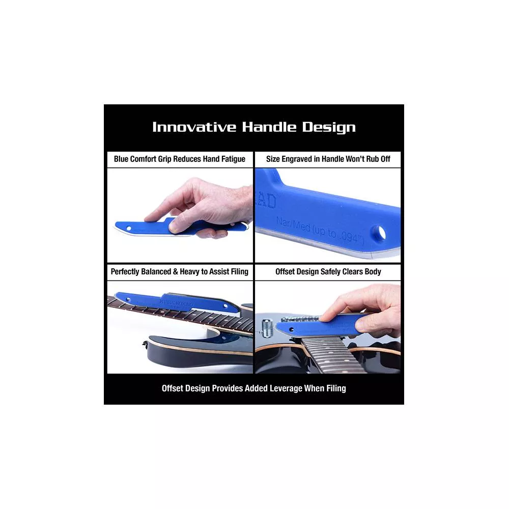 Lime Musicnomad MN832 Fret Beveling Pour Outil MN831