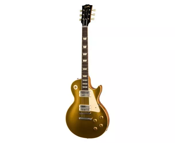 GIBSON - 1957 LES PAUL GOLDTOP REISSUE VOS LEFT-HANDED DOUBLE GOLD GIBSON - 1957 LES PAUL GOLDTOP REISSUE VOS LEFT-HANDED DOUBLE GOLD