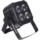 ALGAM LIGHTING - PAR LED 4X 6W 4-EN-1, TELECOMMANDE
