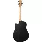 LAG - DREADNOUGHT CUTAWAY ELECTRO BLACK AND BROWN