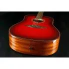 LAG - TRAMONTANE DREADNOUGHT SPECIAL EDITION RED BURST