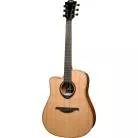 LAG - ACOUSTIQUE BLUEWAVE 2 DREADNOUGHT PAN COUPE ELECTRO GAUCHER