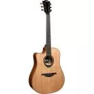 LAG - ACOUSTIQUE BLUEWAVE 2 DREADNOUGHT PAN COUPE ELECTRO GAUCHER