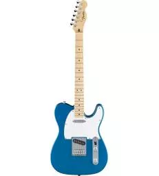 FENDER - STANDARD TELECASTER MAPLE FINGERBOARD WHITE PICKGUARD AQUA MARINE METALLIC