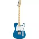 FENDER - STANDARD TELECASTER MAPLE FINGERBOARD WHITE PICKGUARD AQUA MARINE METALLIC