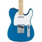 FENDER - STANDARD TELECASTER MAPLE FINGERBOARD WHITE PICKGUARD AQUA MARINE METALLIC