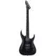 LTD - GUITARE ELECTRIQUE MH-1000 NT BOLD BINDING BLACK SATIN