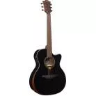 LAG - AUDITORIUM BEVEL CUTAWAY ELECTRO BLACK