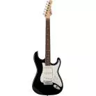 G&L - FULLERTON DELUXE LEGACY HB JET BLACK TOUCHE PALISSANDRE