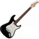 G&L - FULLERTON DELUXE LEGACY HB JET BLACK TOUCHE PALISSANDRE