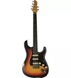 EKO - TYPE STRAT AIRE RELIC SUNBURST