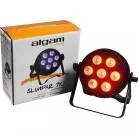 ALGAM LIGHTING - PROJECTEUR A LED 7X10W 6-EN-1 RGBWAU SLIM