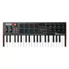 AKAI PROFESSIONAL - CLAVIER MAITRE USB 37 MINI-NOTES, 8 PADS RVB, 8 ENCODEURS