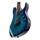 STERLING BY MUSIC MAN - ELECTRIQUE JP157 DIMARZIO QUILTED MAPLE CERULEAN PARADISE