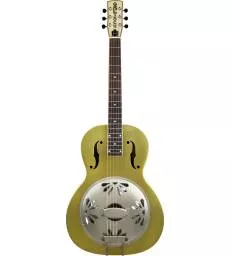 GRETSCH - G9202 HONEY DIPPER™ SPECIAL ROUND-NECK BRASS BODY RESONATOR GUITAR