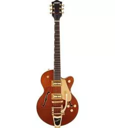 GRETSCH - ELECTROMATIC™ LTD FLAME OKOUME BROADKASTER® JR. SINGLE-CUT WITH BIGSBY®