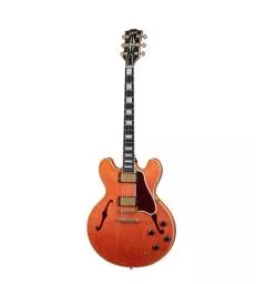 GIBSON - 1959 ES-355 REISSUE STOP BAR LIGHT AGED WATERMELON RED