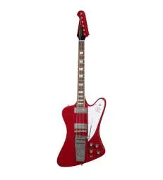 GIBSON - 1963 FIREBIRD V W/ MAESTRO VIBROLA LIGHT AGED CARDINAL RED