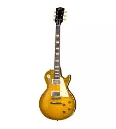 GIBSON - 1959 LES PAUL STANDARD REISSUE HEAVY AGED GREEN LEMON FADE