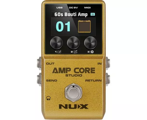 NUX - AMPCORE-STUDIO SIMULATEUR D'AMPLI D'IR NUX - AMPCORE-STUDIO SIMULATEUR D'AMPLI D'IR