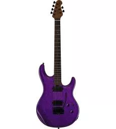 STERLING BY MUSIC MAN - STEVE LUKATHER - SIGNATURE STEVE LUKATHER LK100 PURPLE SPARKLE