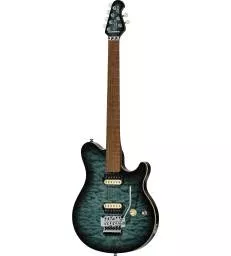 STERLING BY MUSIC MAN - AXIS QUILTED MAPLE TOP YUCATAN BLUE