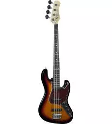 EKO - ELECTRIQUE JB 100 TYPE JAZZ FORMAT 3/4 SUNBURST