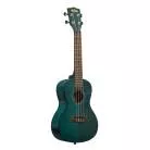 KALA - KA-CEMB EXOTIC MAHOGANY CONCERT - TRANSPARENT BLUE