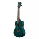 KALA - KA-CEMB EXOTIC MAHOGANY CONCERT - TRANSPARENT BLUE