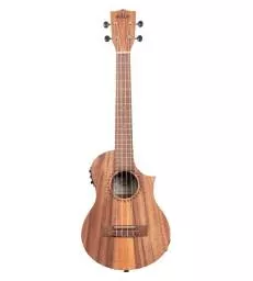 KALA - KA-TK-T-CE TEAK TRI-TOP TENOR CUTAWAY ELECTRO-ACOUSTIQUE