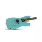 SCHECTER - 428 C-6 DELUXE - SATIN AQUA