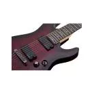 SCHECTER - 3249 DEMON 7 - CRIMSON RED BURST