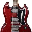 GIBSON - 1964 SG STANDARD REISSUE W/ MAESTRO ULTRA LIGHT AGED CHERRY RED