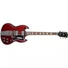 GIBSON - 1964 SG STANDARD REISSUE W/ MAESTRO ULTRA LIGHT AGED CHERRY RED