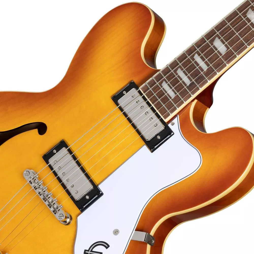 Epiphone - Riviera Frequensator Tailpiece Royal Tan Guitare