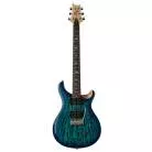 PRS GUITARS - SE ''EXOTIC''  CUSTOM 24 BURLED ASH LAKE BLUE NAT BACK LTD.