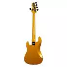 MARKBASS - MB GV 5 GLOXY PASSIVE METALLIC YELLOW CR RW- BASSE 5 CORDES MANCHE ERABLE