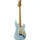 EKO - ST 351 - TYPE STRAT VINTAGE HSS - TOUCHE ERABLE - DAPHNE BLUE