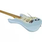 EKO - ST 351 - TYPE STRAT VINTAGE HSS - TOUCHE ERABLE - DAPHNE BLUE