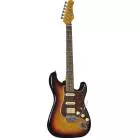 EKO - ST 350 - TYPE STRAT VINTAGE HSS - SUNBURST
