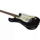EKO - ST 350 - TYPE STRAT VINTAGE HSS - BLACK